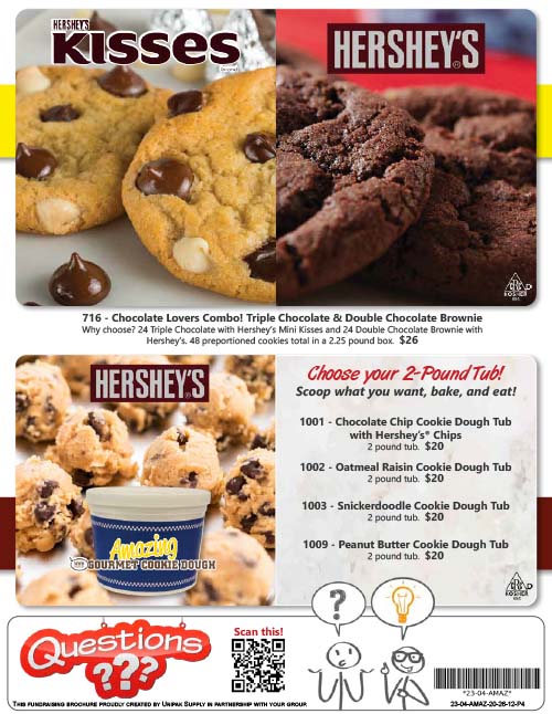 Amazing Gourmet Cookie Dough | UNIPAK Supply
